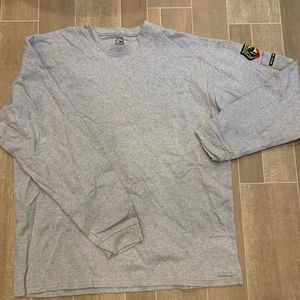 Black Stallion pull over FR shirt